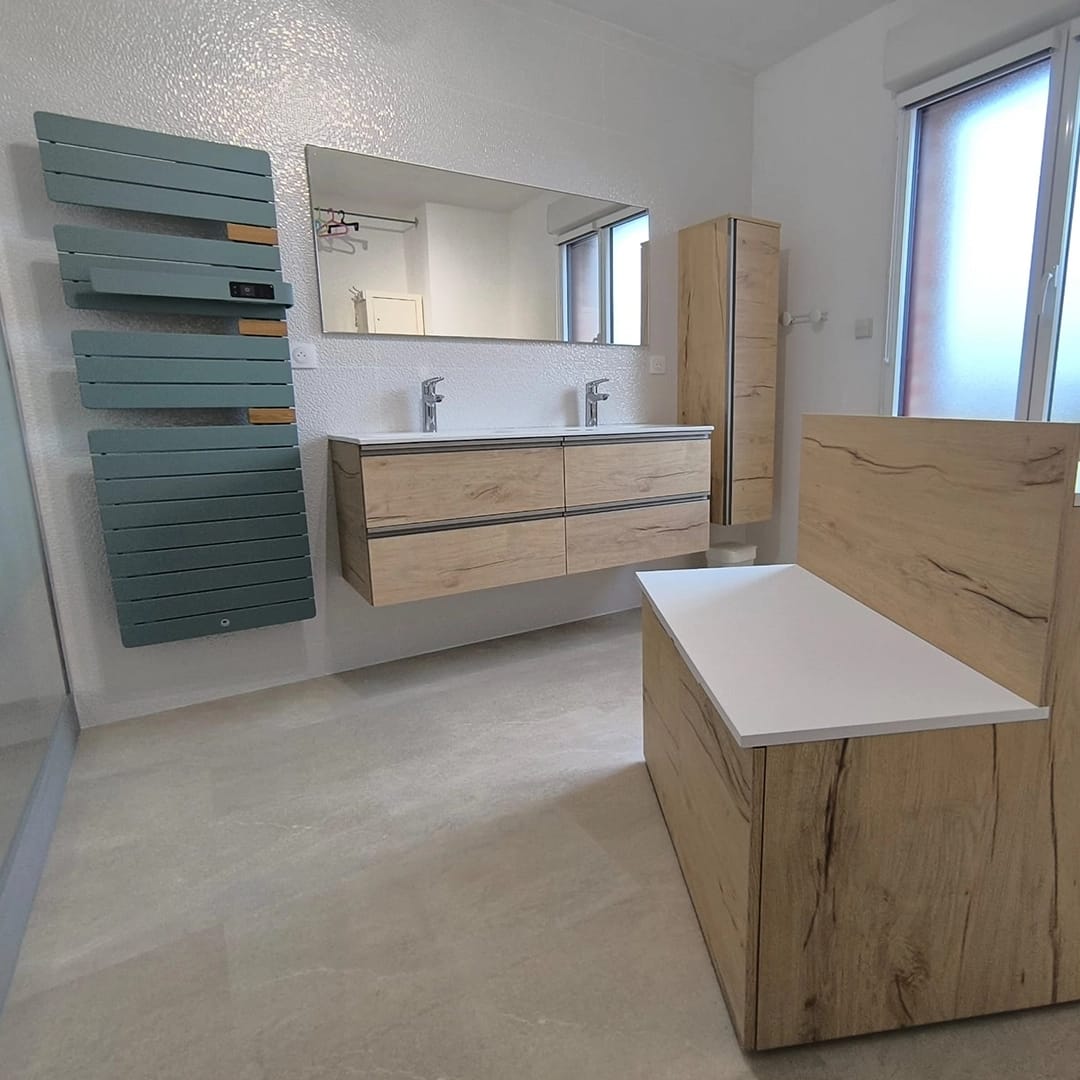Réalisation d'une salle de bain par Concept SL - Feignies